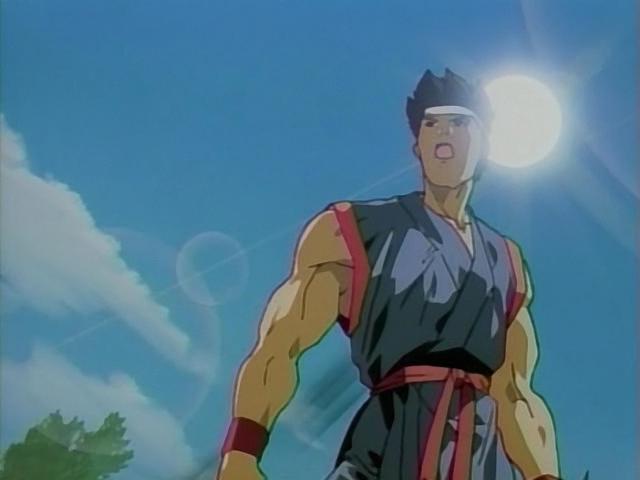 Otaku Gallery  / Anime e Manga / Virtua Fighter / Screen Shots / 01 - Il primo bacio / 157.jpg